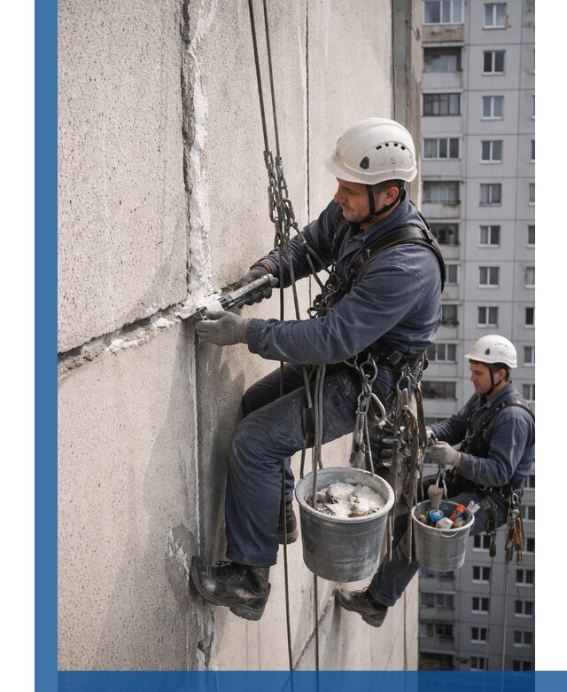 Утепление межпанельных швов в Альметьевске профессионально и надежно