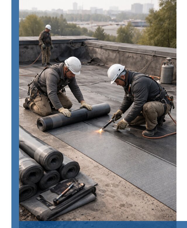 Монтаж мягкой кровли в Альметьевске профессионально и надежно