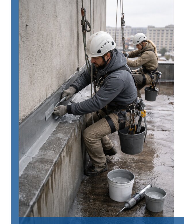 Гидроизоляция примыканий кровли в Альметьевске, гарантия надежности