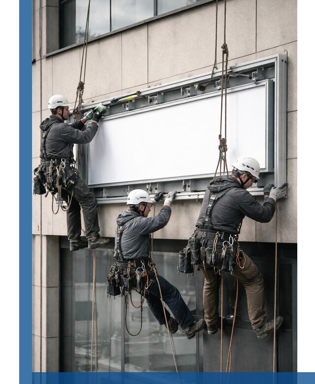 Профессиональный монтаж светового короба под ключ в Альметьевске