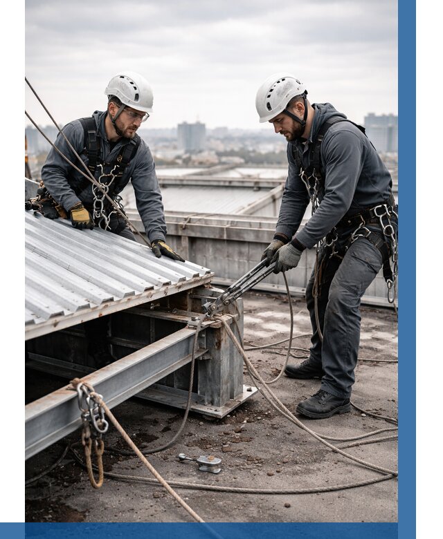 Демонтаж крышной установки в Альметьевске от 88230 р. | ВЫСОТНИК-Льм