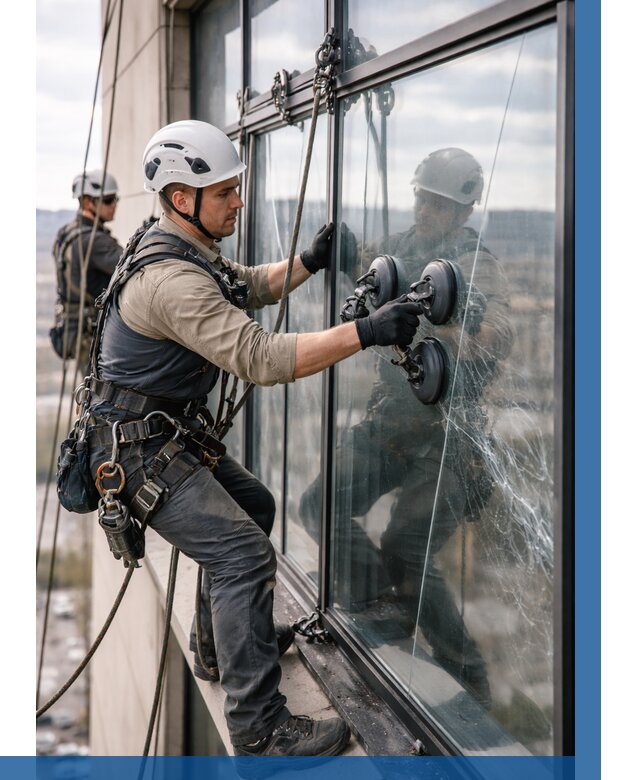 Замена стекла в витраже в Альметьевске под ключ от 8823 р. | ВЫСОТНИК-Льм