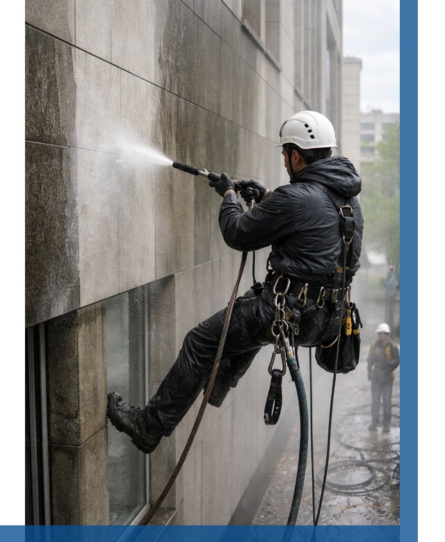 Гидроструйная очистка поверхностей в Альметьевске от 882 р. | ВЫСОТНИК-Льм