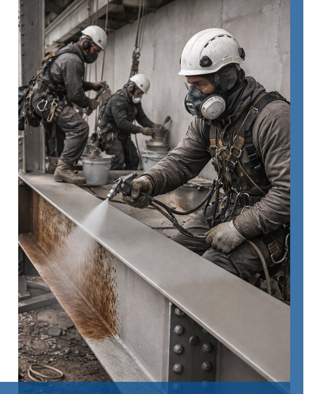 Антикоррозионная покраска металла в Альметьевске от 727 р. | ВЫСОТНИК-Льм