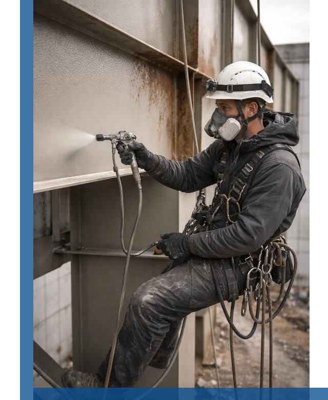 Антикоррозионная покраска металлических конструкций в Альметьевске