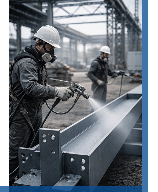 Антикорроз. обработка металлоконстр. в Альметьевске от 467 р. | ВЫСОТНИК-Льм