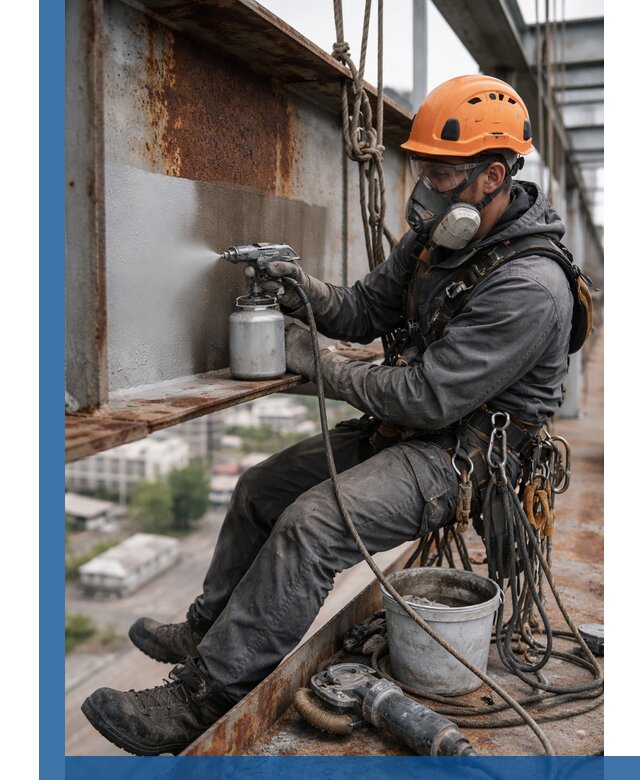 Антикоррозионная обработка металлоконструкций в Альметьевске под ключ