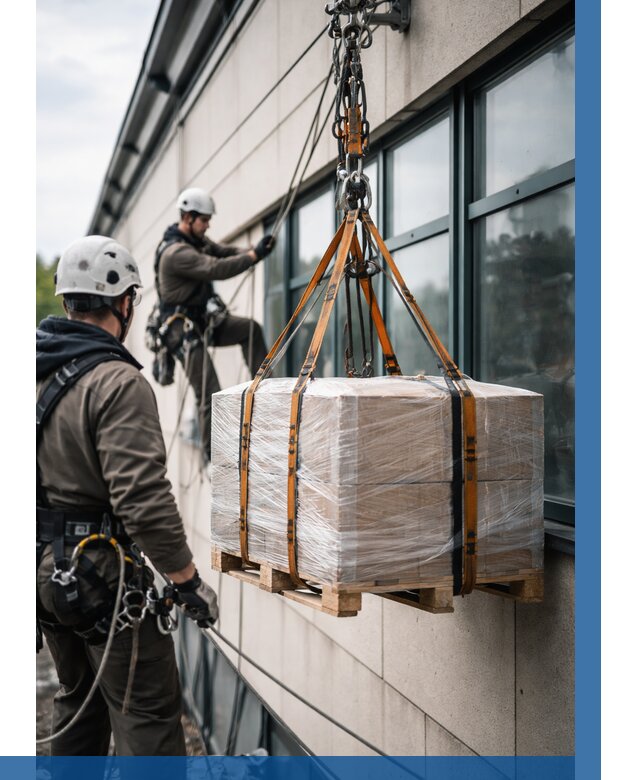 Подъем груза на высоту в Альметьевске от 3114 р. | ВЫСОТНИК-Льм