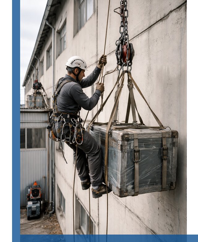 Подъем грузов на высоту в Альметьевске для промышленных объектов