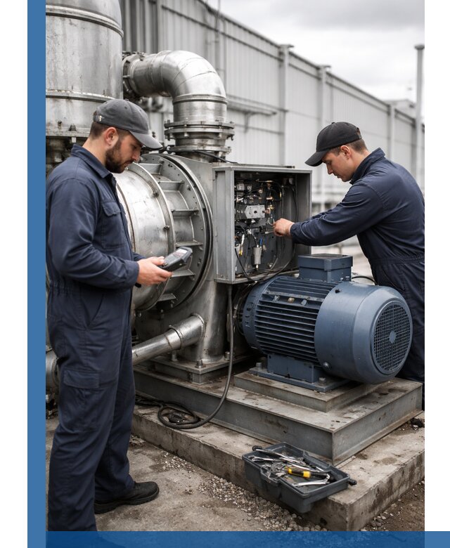 Техническое обслуживание промышленного оборудования в Альметьевске