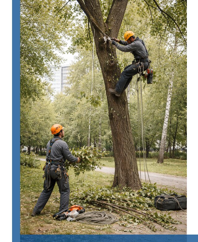 Санитарная обрезка деревьев в Альметьевске, профессионально и безопасно
