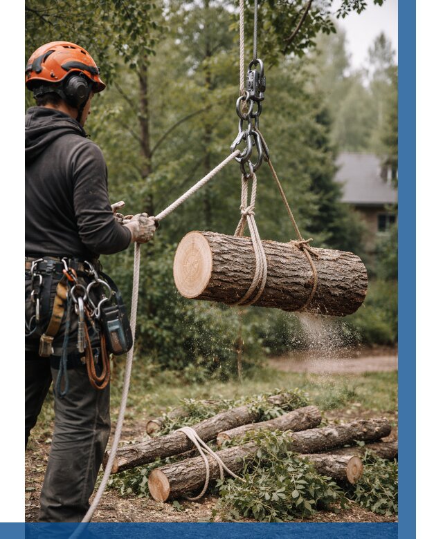 Валка деревьев частями в Альметьевске от 7785 р. | ВЫСОТНИК-Льм