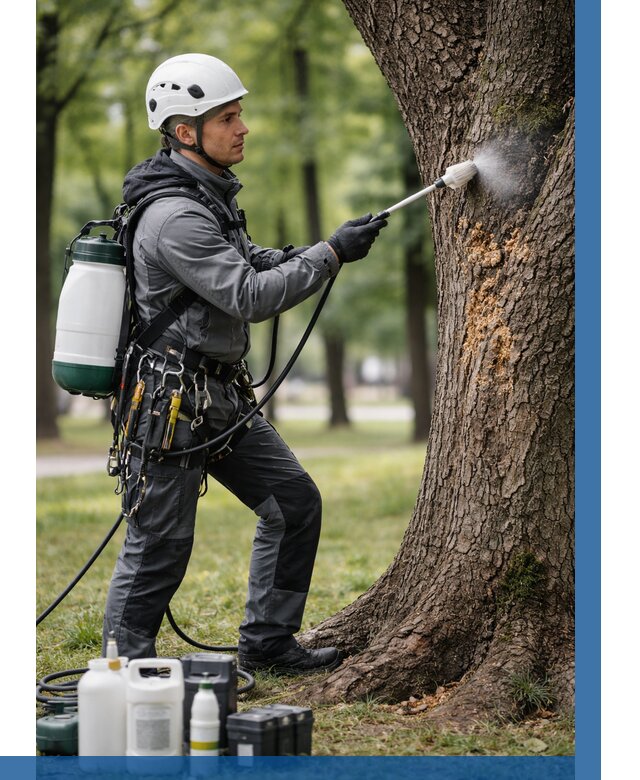 Обработка деревьев от вредителей в Альметьевске от 4671 р. | ВЫСОТНИК-Льм