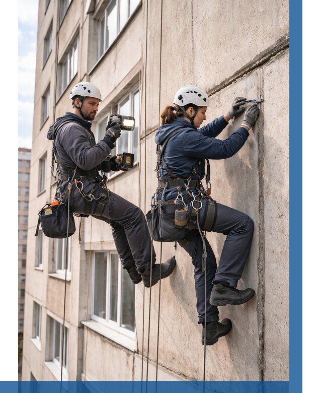 Обследование межпанельных швов в Альметьевске от 1868 р. | ВЫСОТНИК-Льм